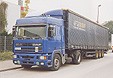 DAF 95 Gardinenplanensattelzug