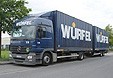 Mercedes Actros MP2 1846 LH Tandem-Wechselkofferlastzug