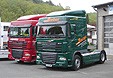 Zwei DAF XF 105 Sattelschlepper